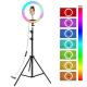 Soft RGB LED Ring Light -MJ45
