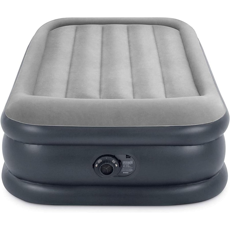 Intex Twin Air Mattress Bed Built in Electric Pump 64432EP