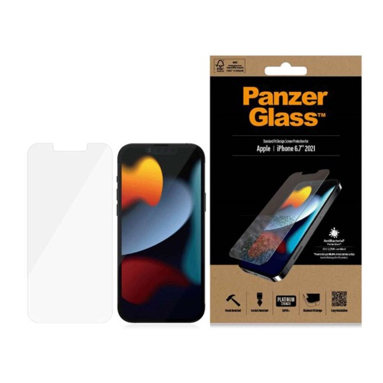 PanzerGlass Screen Protector for iPhone 13 Pro Max Clear
