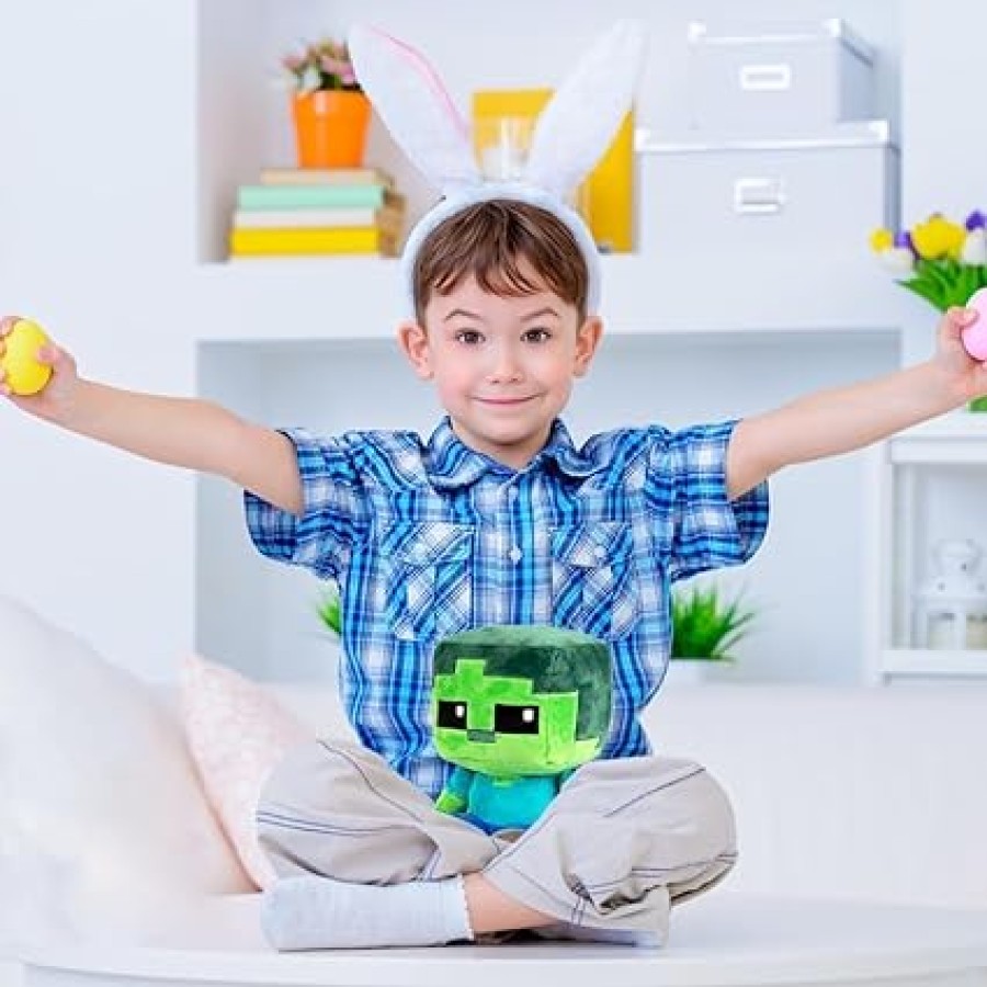 Minecraft Crafter Zombie Plush Stuffed Toy - Multi-Coloured Minecraft Crafter Zombie Plush Stuffed Toy - Multi-Coloured