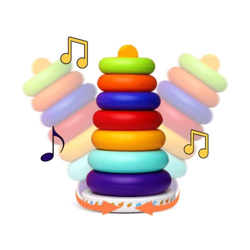 Kids Jenga Ring Toys