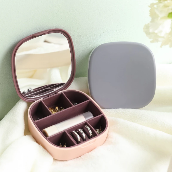 Mini Jewelry Box with Mirror