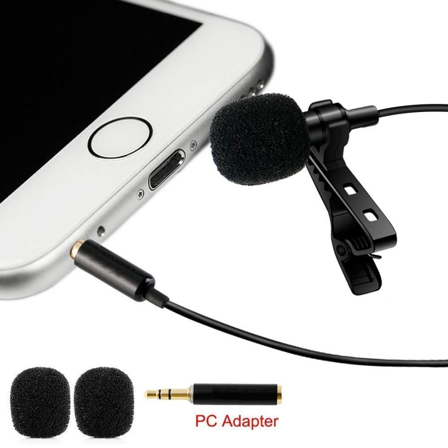 Jmary MC-R1 AUX Microphone, 3.5m - Black