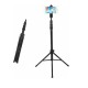 JMARY MT-75 Adjustable Tripod with Phone Holder Clip