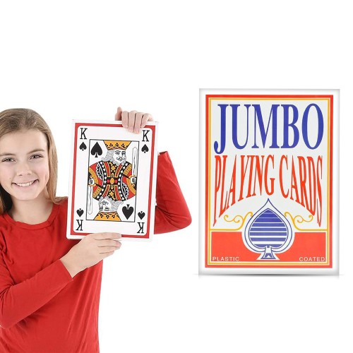  Jumbo Playing Cards Deck poker 8.5 Inches