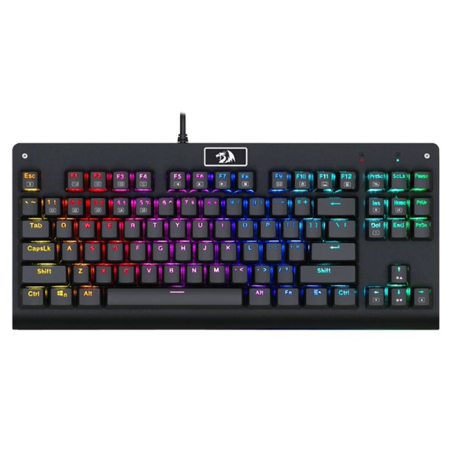 Redragon Dark Avenger K568RGB-2 Mechanical Gaming Keyboard – Dust-proof Blue