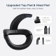 KIWI design Headset Strap Pad Replacement for Elite Strap Compatible with Oculus Quest 2 - Black