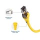 KUWES Cat8 High Speed Ethernet Cable up to 40Gbps - 5m - Yellow KUWES Cat8 High Speed Ethernet Cable up to 40Gbps - 5m - Yellow
