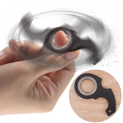 Finger Spinner Rotating Rings Karambit Fidget