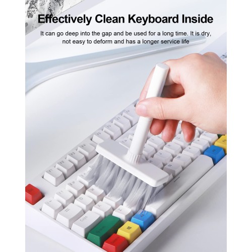 5 in 1 Keyboard Cleaning Brush Kit Soft Brush, Keyboard Dust Cleaner