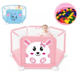 Kids Playard Indoor Child Safety Fence with 50 Balls 12905/12904