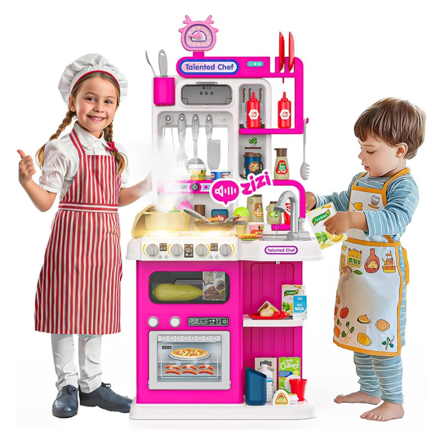 Kids Play Kitchen with Sound & Light 14315