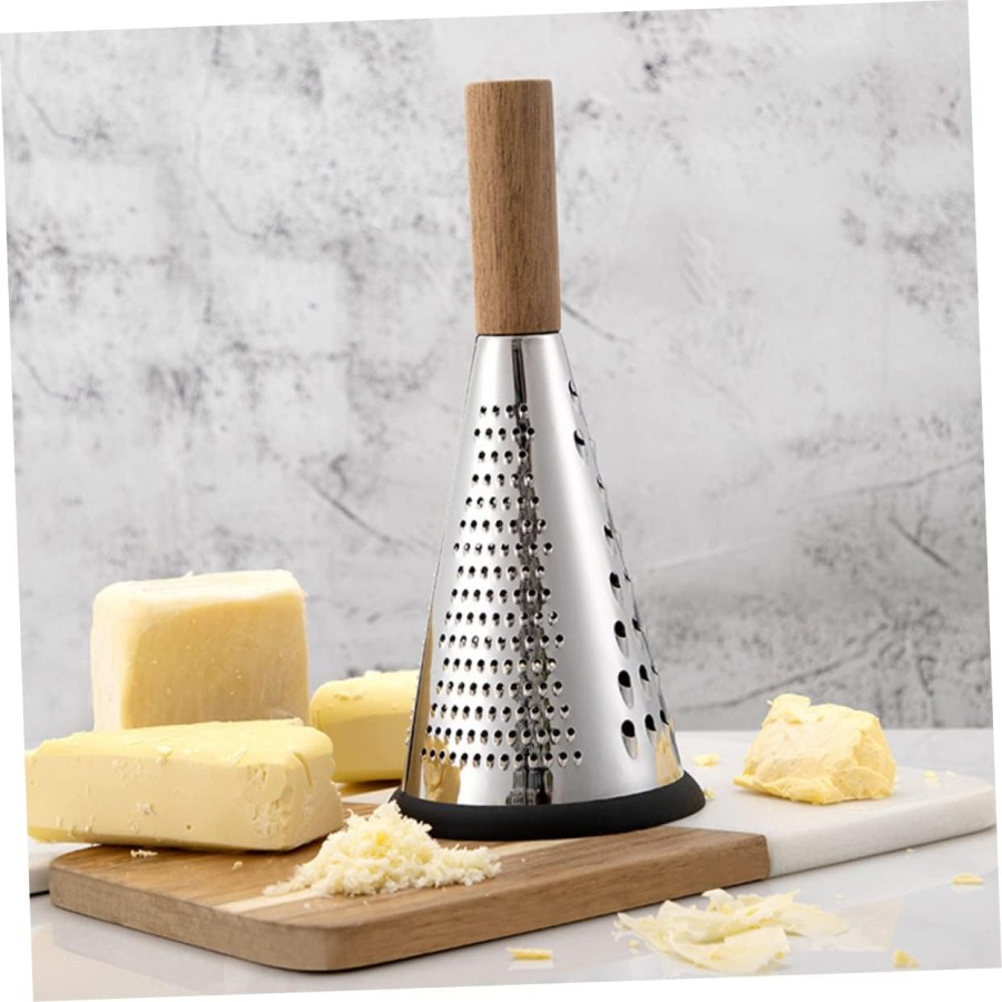 Kitchen Vegetables Grater Wooden Handle