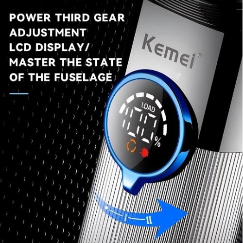 4in1 KEMEI KM-3211 Rechargeable IPX5 Waterproof Electric Shaver