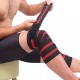Knee Support Black Red