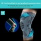 Knee Brace Knee Compression Sleeve Professional Sports Silicone Knee Support