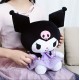 Kuromi Uniform Soft Plush Doll 30x40cm
