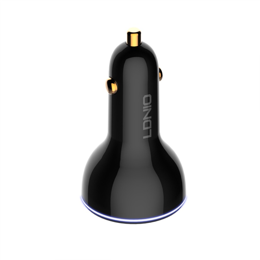 LDNIO C102 160W 2C+U Car Charger for Mobile