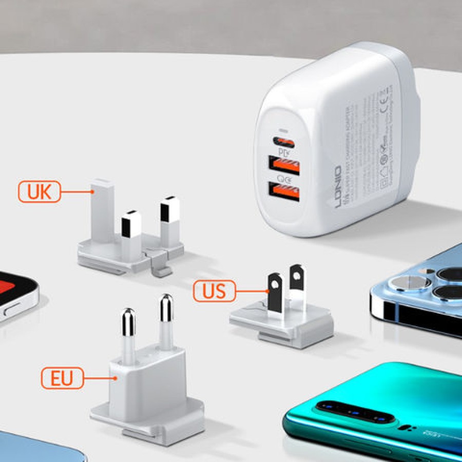 LDNIO 65W GaN Super Fast Charger A3511Q