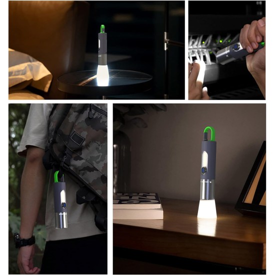 LED Torch Rechargeable Mini Torches 4 Modes