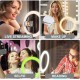 MJ-36 RGB LED Soft Ring Light With Stand-Selfie Light