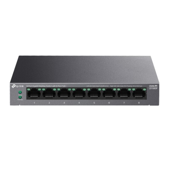 Tp-link 8-Port Gigabit Desktop Switch with 8-Port PoE+