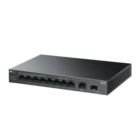 TP-link 10-Port Gigabit Desktop Switch with 8-Port PoE+