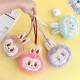 Labubu Handbag Purse Earphone case Cartoon PlushToy Labubu Handbag Purse Earphone case Cartoon PlushToy