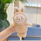 Labubu Plush Cartoon Cute Doll Keychain - Brown Labubu Plush Cartoon Cute Doll Keychain - Brown