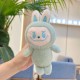 Labubu Plush Cartoon Cute Doll Keychain - Green Labubu Plush Cartoon Cute Doll Keychain - Green