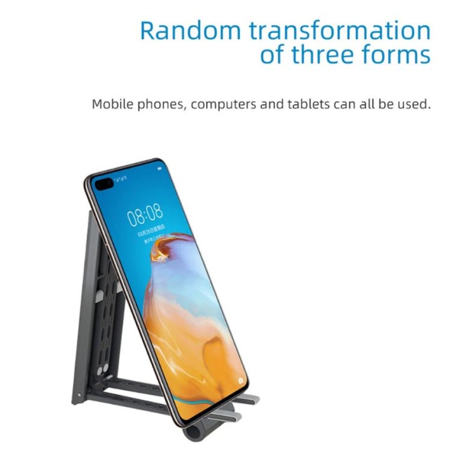 3-in-1 Folding Stand for Laptop, Tablet & Phone