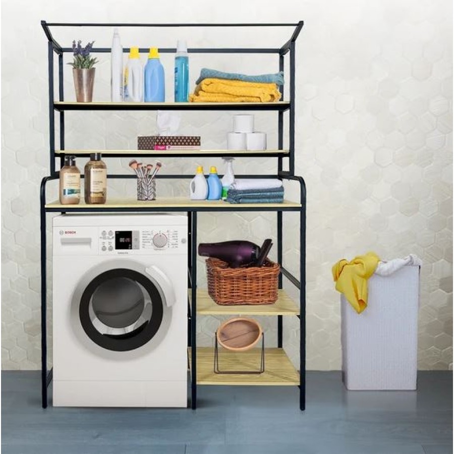 Laundry Organizer And Storage Metal Rack