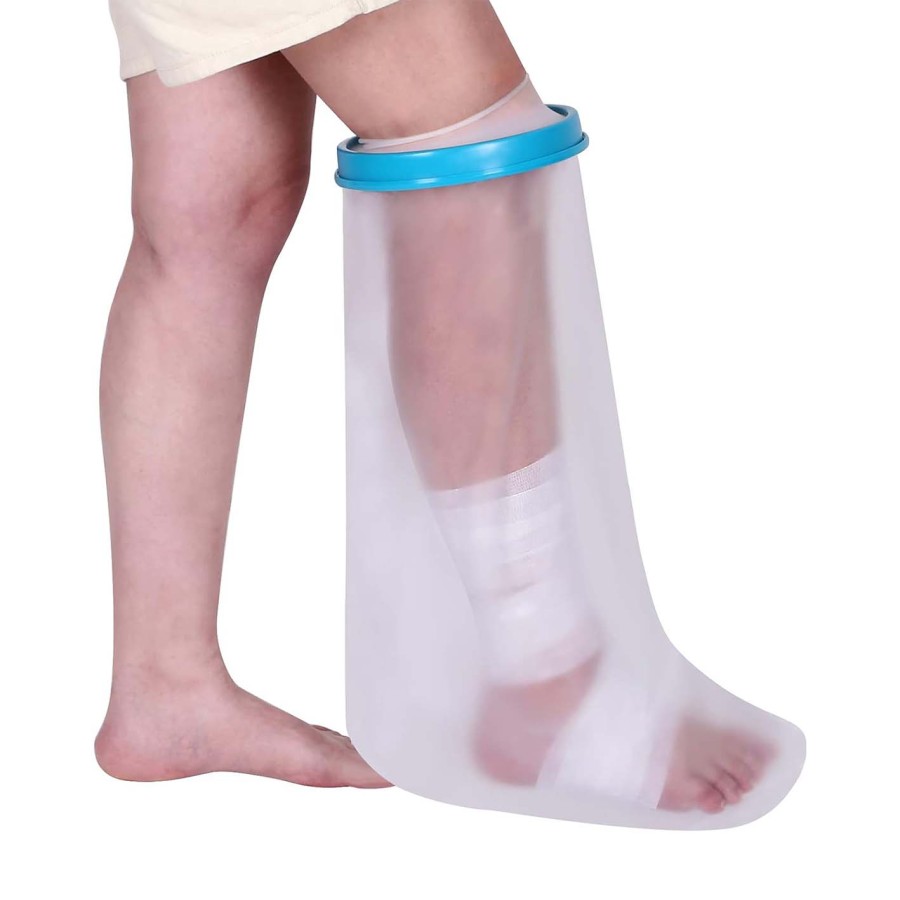 Waterproof Leg Cast Cover for Shower and Bath Reusable