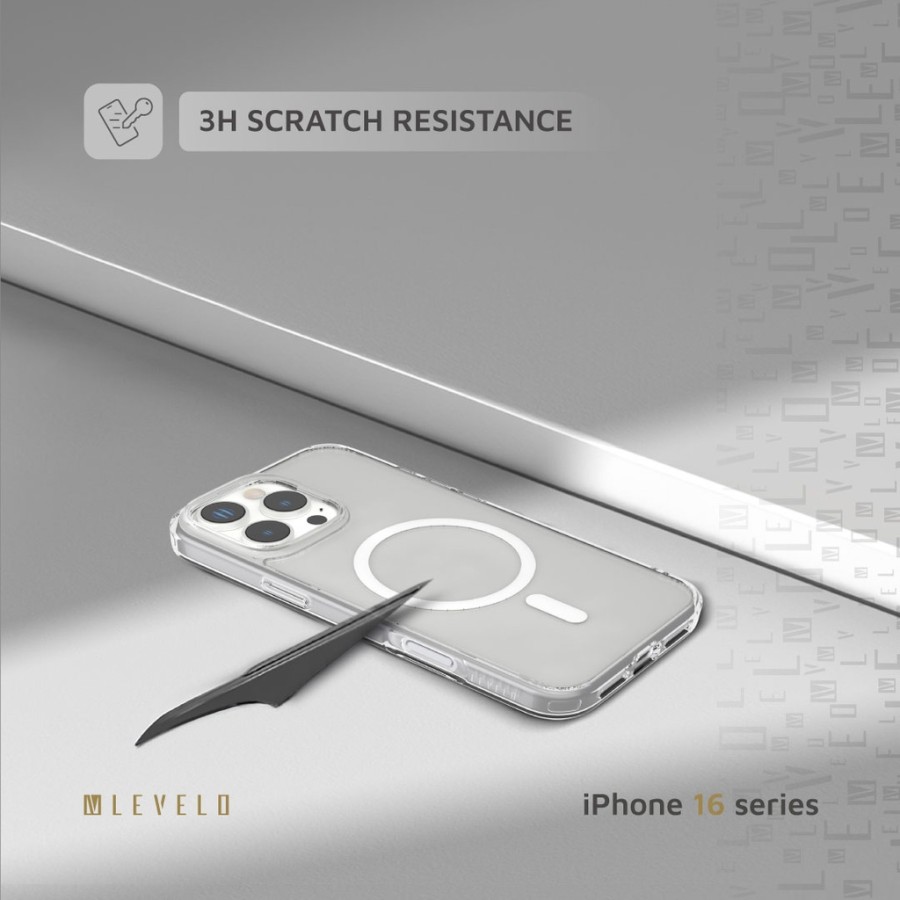 Levelo Clara Case For iPhone 16 Pro (6.1")