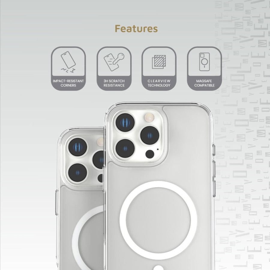 Levelo Clara Case For iPhone 16 Pro (6.1")