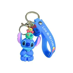 Lilo & Stitch Stitch Soft Touch PVC Key Chain Holder