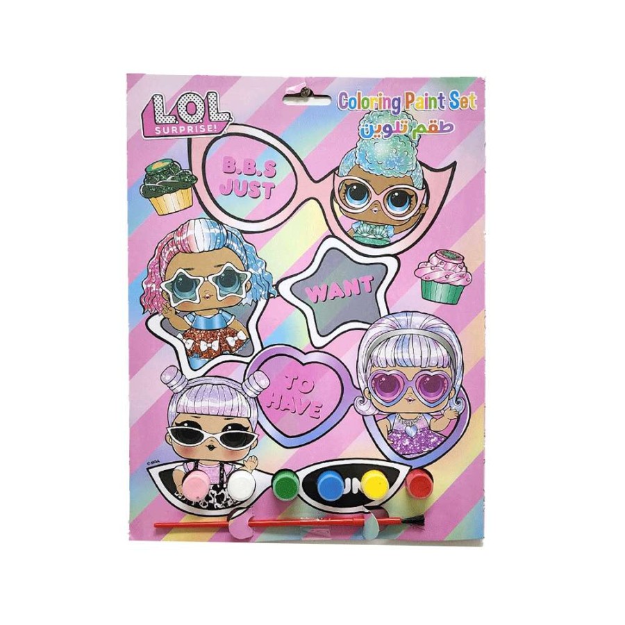Lol Surpricse BBS Just Coloring Paint Set