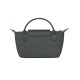 Longchamp Le Pliage Cosmetic Case - Grey