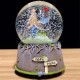 Musical snow globe couple in love