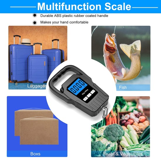 Backlit LCD Display Luggage Scale
