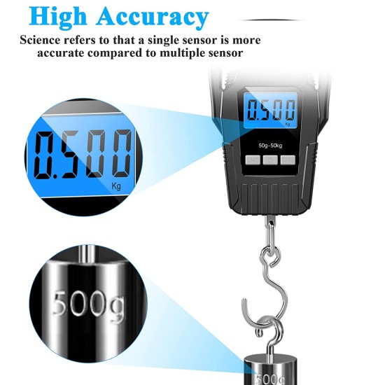 Backlit LCD Display Luggage Scale