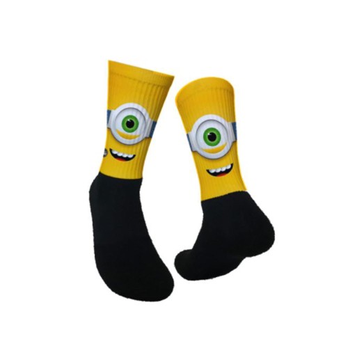 Lurkin Shrubs One Eye Minion Socks (Free Size)