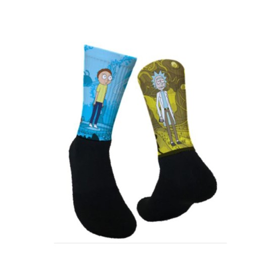 Lurkin Shrubs Rick & Morty Socks (Free Size)