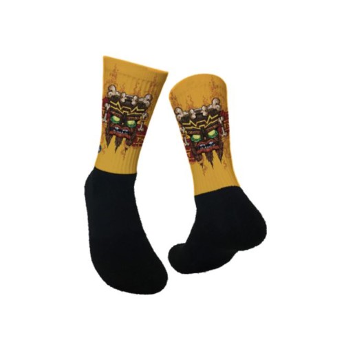 Lurkin Shrubs Uka Uka Socks (Free Size)