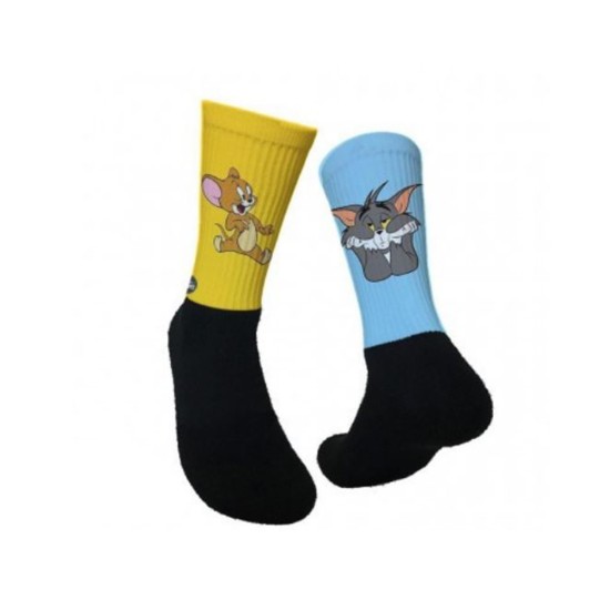Lurkin Shrubs Tom & Jerry Socks (Free Size)