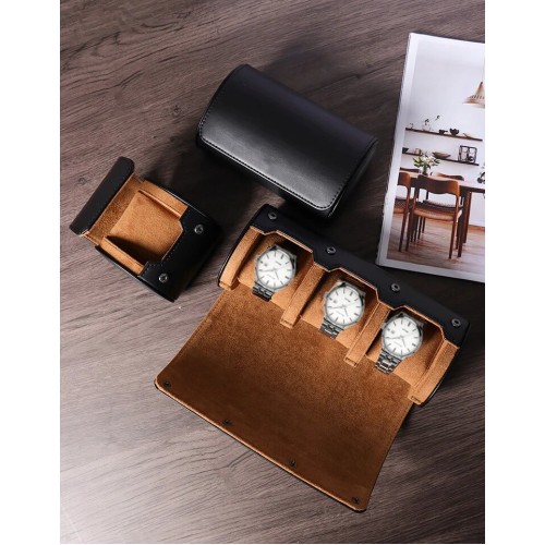 Luxury Watch Roll (3 Watches) Premium