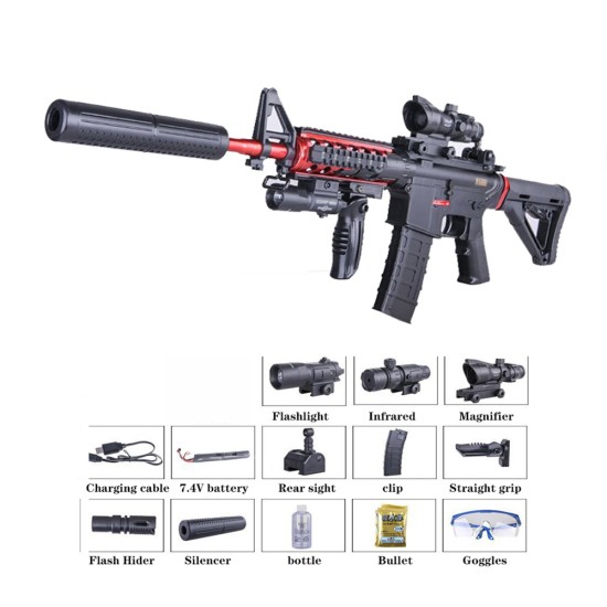 Shooting AZJ M4AI Gel Blaster Electric Gel Blaster Gun