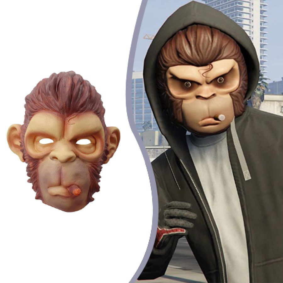 Monkey MASK GTA VI Monkey MASK GTA VI