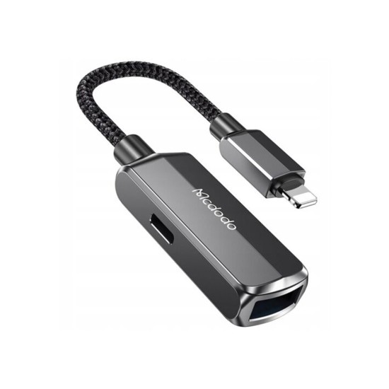 Mcdodo OTG 2 in 1 Convertor (Lightning to USB-A 3.0 + Lightning)