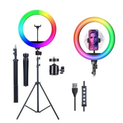 Soft RGB LED Ring Light -MJ45